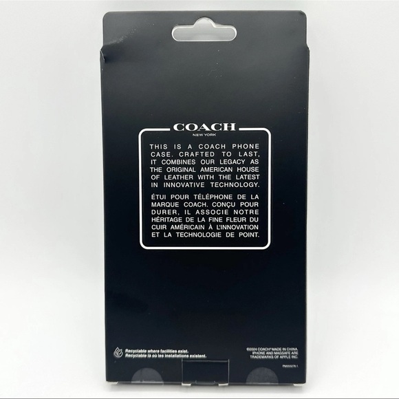 Coach Red Dinosaur Pattern Phone Case - Picture 9 of 10